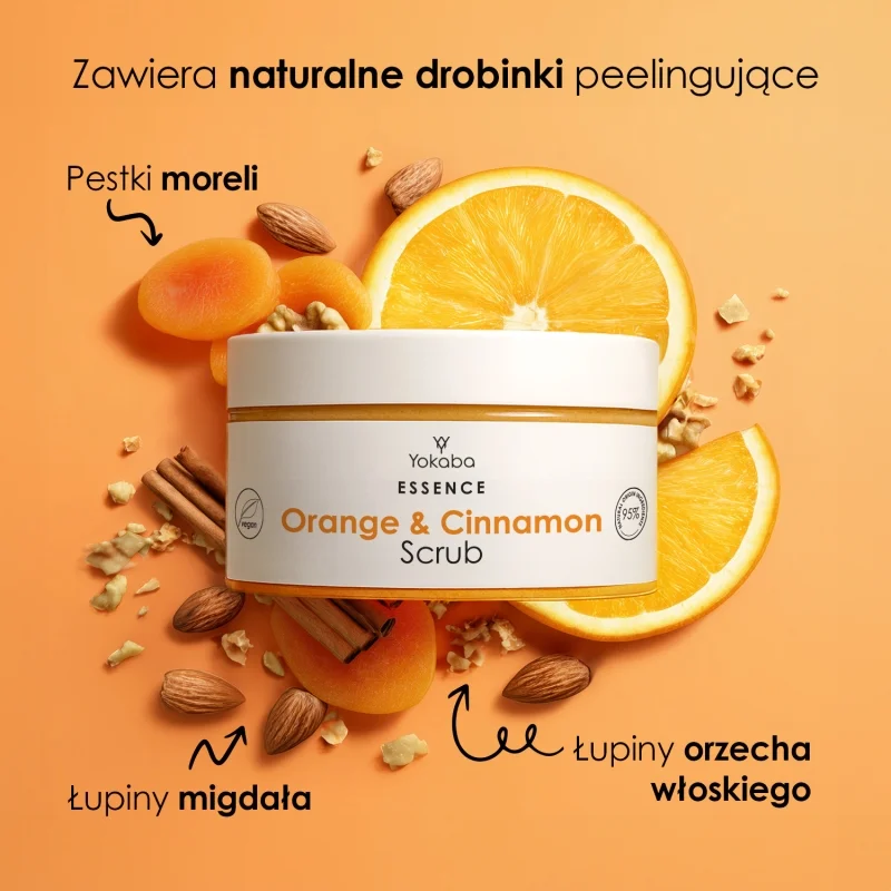 Orange & Cinnamon Scrub 250g - obrazek 3